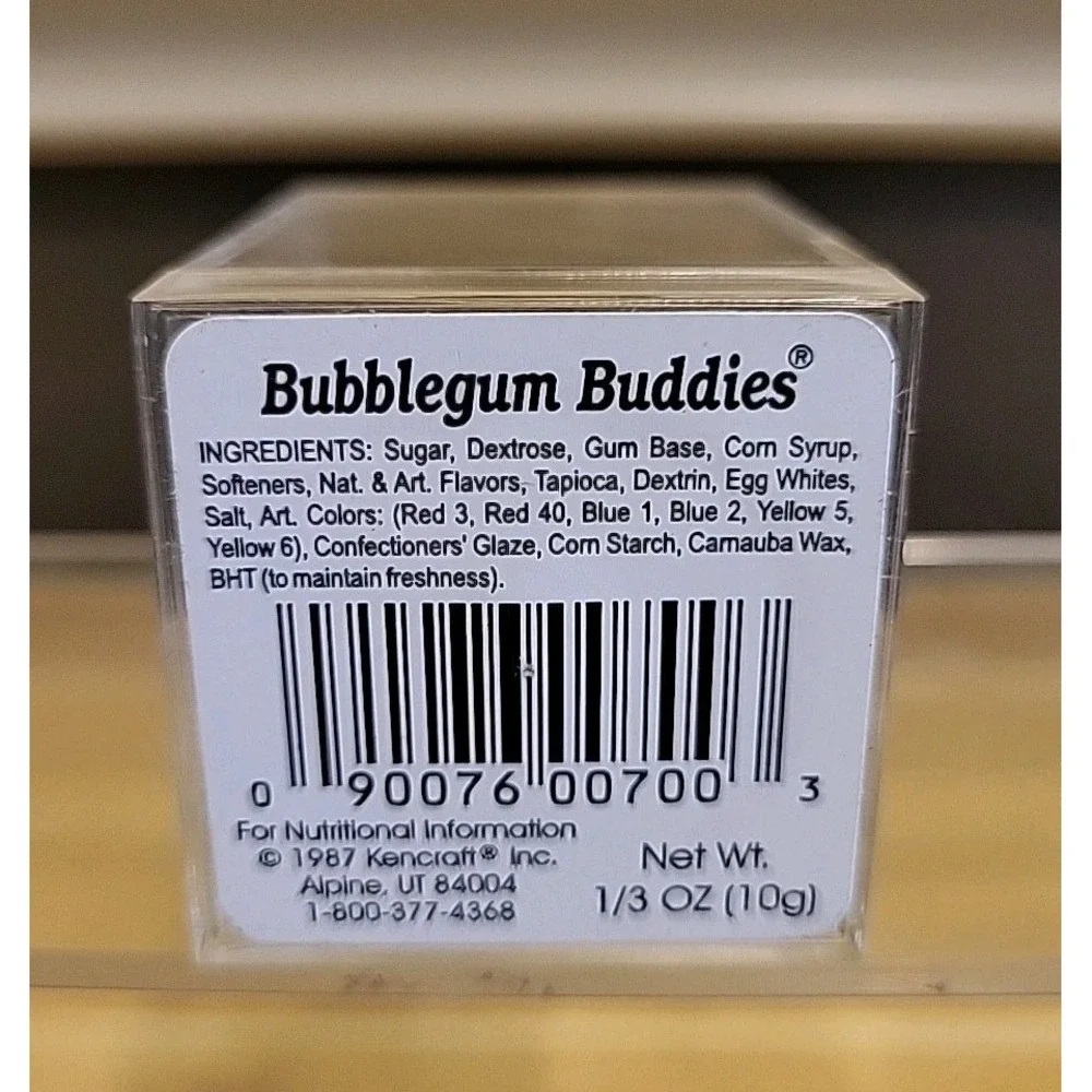 1987 Kencraft Bubblegum Buddies Bride & Groom Set